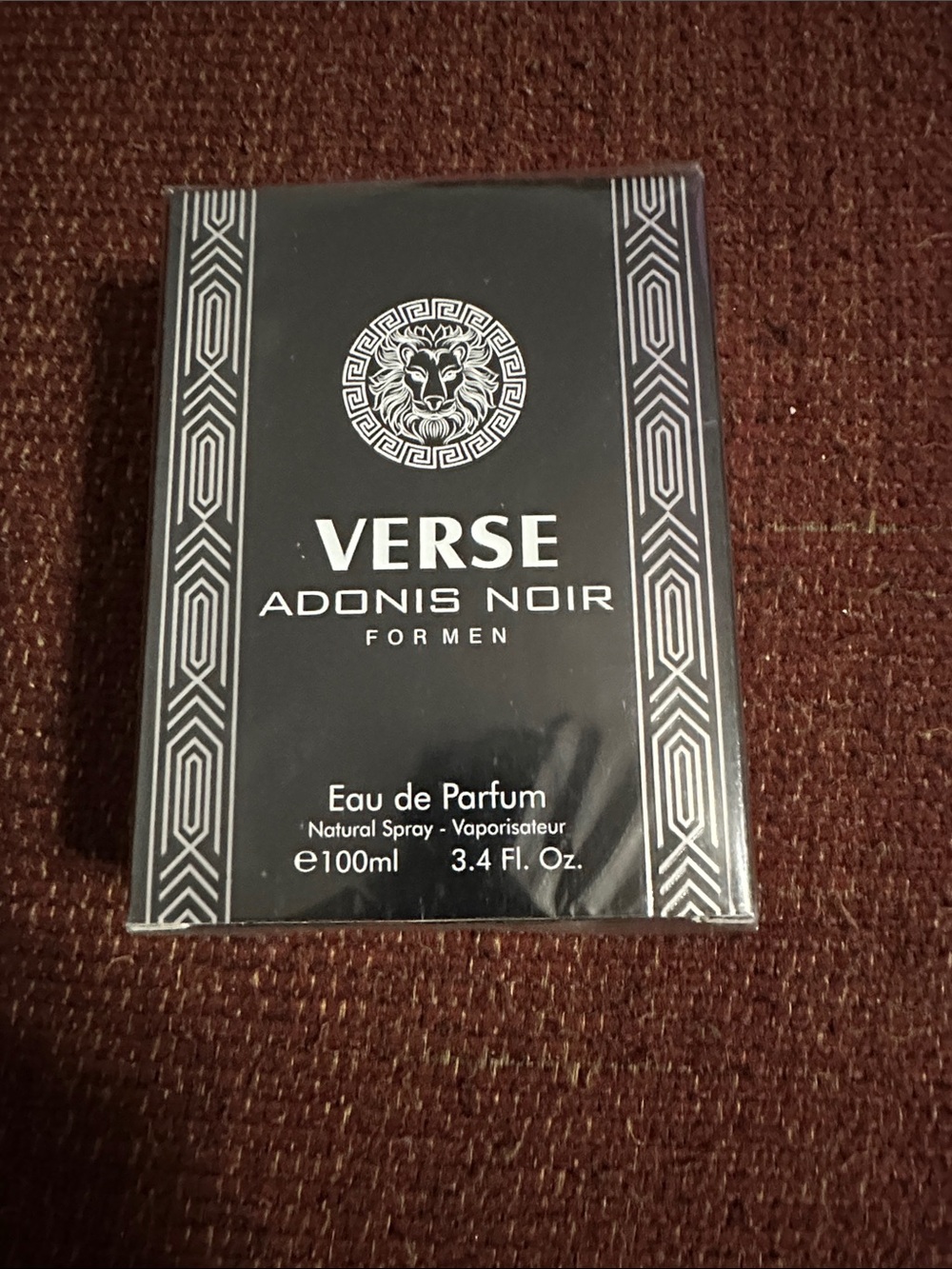 Adonis Noir for Men Eau de Parfum - Black Large 3.4oz